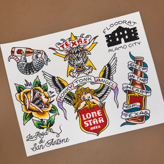 Lonestar 11x14 flash sheet